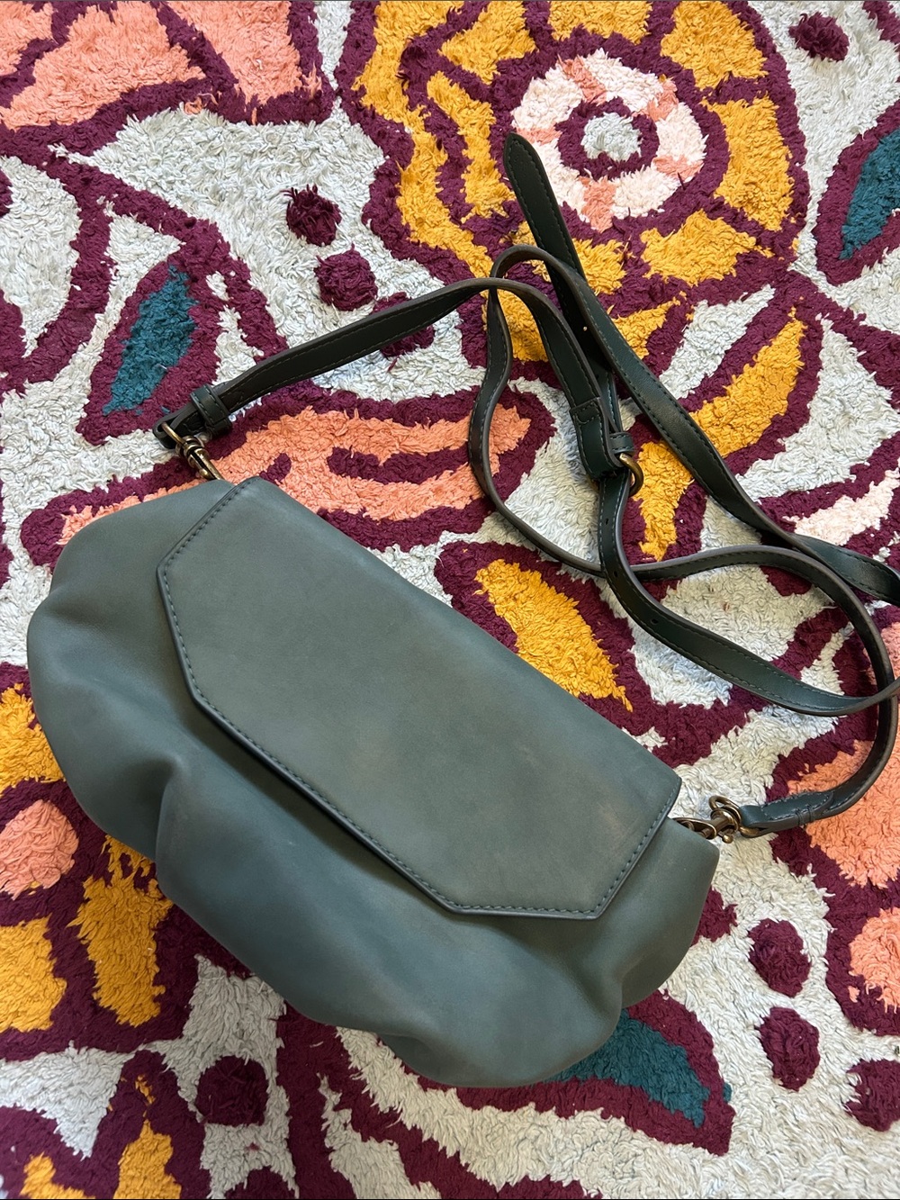 Women's Crossbody Bag in Dark Green - Universal Thread